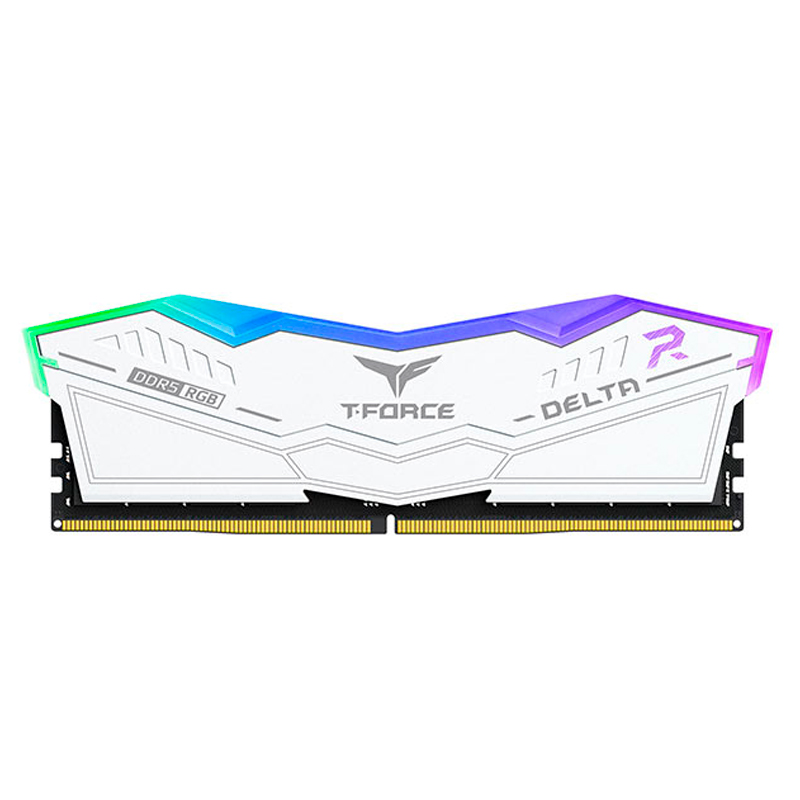 Imagen: Memoria TEAMGROUP T-FORCE DELTA RGB DDR5, 16GB DDR5-5200MHz, PC5-41600, CL40, 1.25V