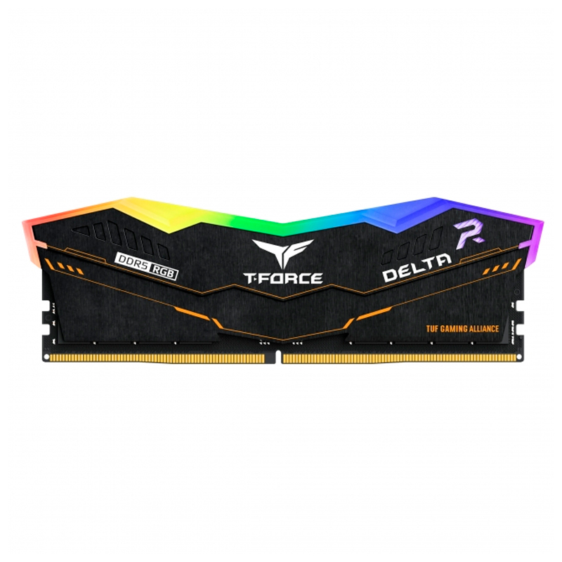 Imagen: Memoria TEAMGROUP DELTA TUF Gaming Alliance RGB, 16GB DDR5-5200MHz PC5-41600, CL40, 1.25V