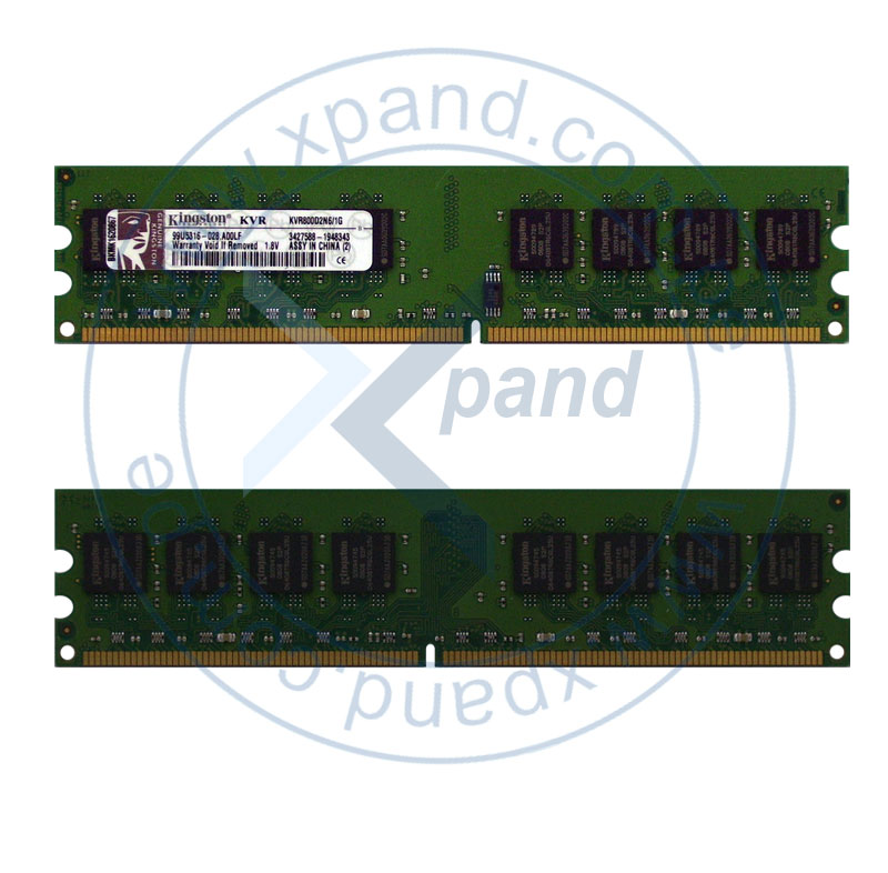 Imagen: MEM DDR2 800 PC6400; KINGSTON; MEM DIMM KING 1GB DDR2 800 CL6