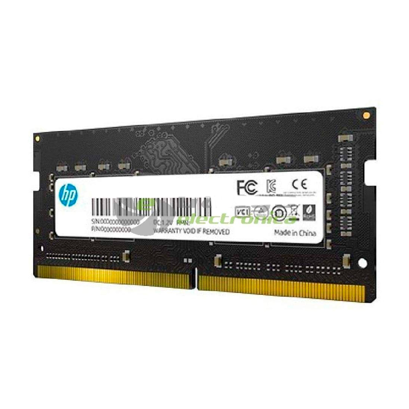 Imagen: Memoria SO-DIMM HP S1 Series, 4GB DDR4 2666 MHz, CL-19, 1.2V