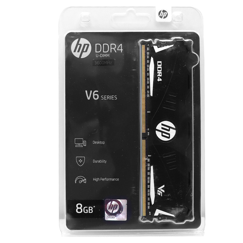 Imagen: Memoria HP V6 Series, 8GB, DDR4, 3600 MHz, PC4-28800, CL-18, 1.35V