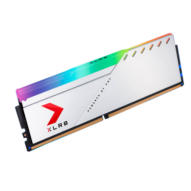Imagen: Memoria PNY XLR8 Gaming EPIC-X RGB Silver 8GB DDR4-3200 MHz, PC4-25600, CL16, 1.35V.
