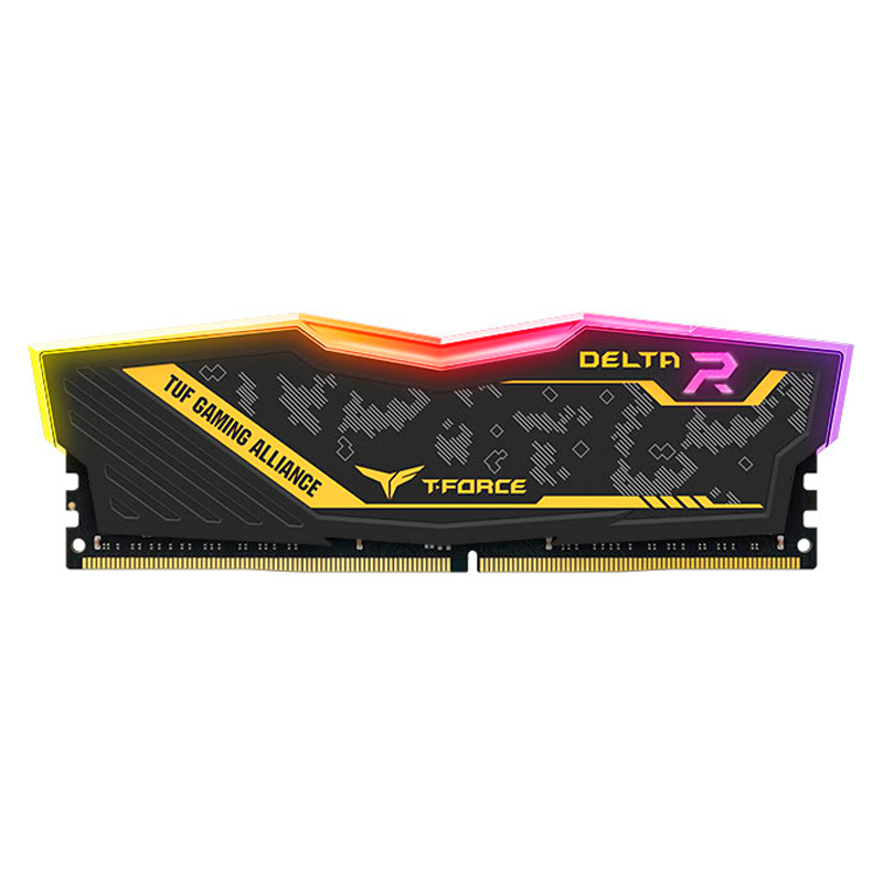 Imagen: Memoria TEAMGROUP DELTA TUF Gaming Alliance RGB, 8GB DDR4-3200MHz PC4-25600, CL16, 1.35V