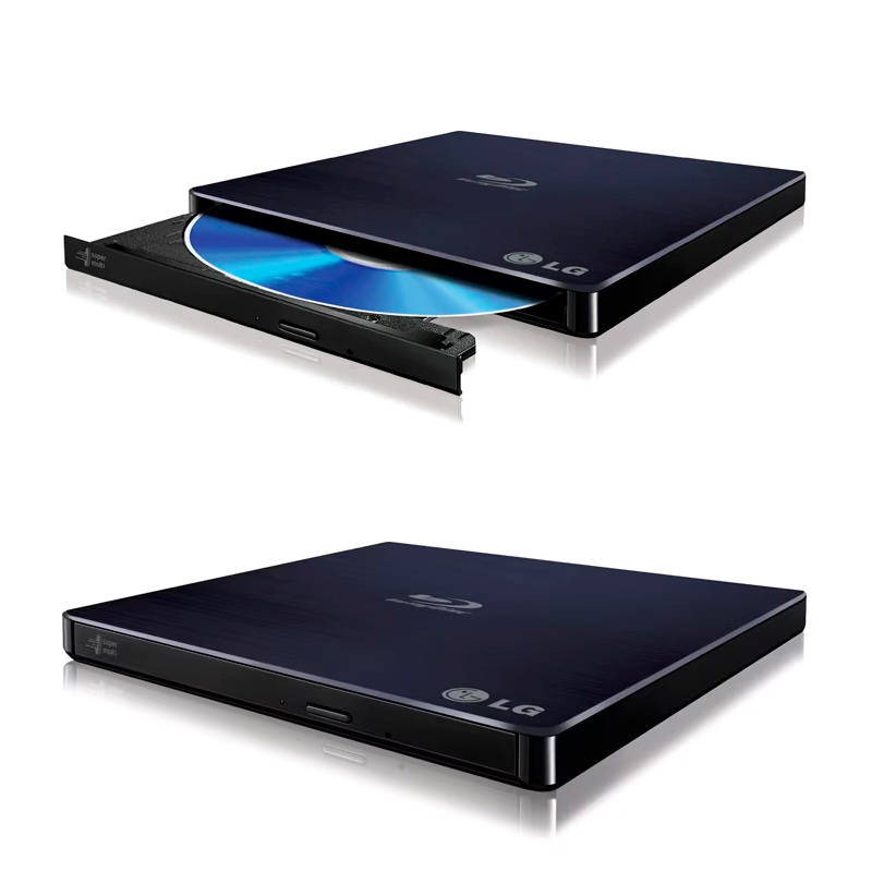 Imagen: Unidad Externa Slim Portatil LG Blu-ray Writer con soporte M-DISC, Interfaz USB 2.0, Negro
