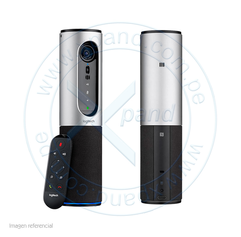 Imagen: Cmara de videoconferencia Logitech Connect, Full HD 1920x1080, Bluetooth, NFC.