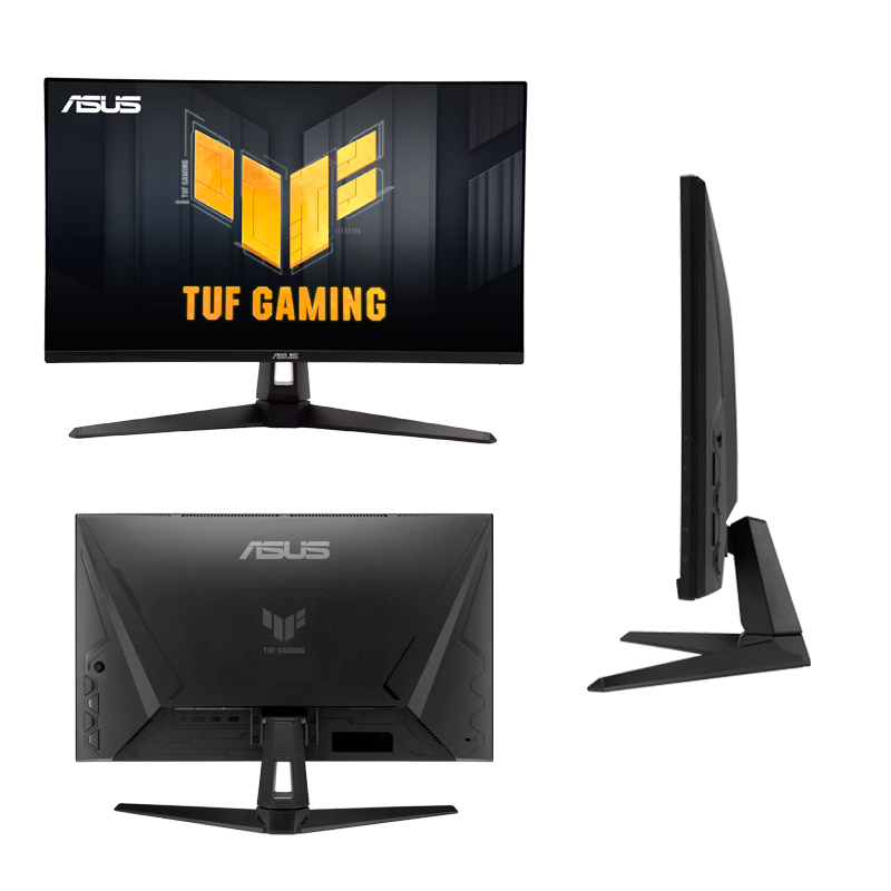 Imagen: Monitor ASUS TUF Gaming VG279QM1A 27" FHD IPS 280Hz HDMIx2/DPx1/Earphone x1/Parlantes 2Wx2