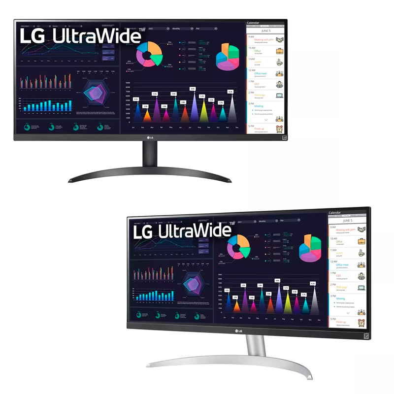Imagen: Monitor LG 34" UltraWide FHD IPS (2560x1080) 100Hz, HDMI x1, DP x1, HP-Out x1