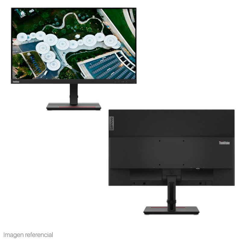 Imagen: Monitor Lenovo ThinkVision S24e-20, 23.8" 1920x1080 VA, HDMI, VGA, Audio Out