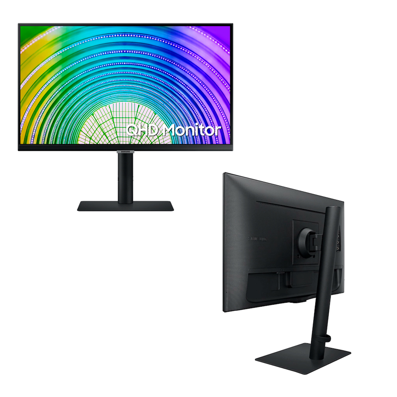 Imagen: Monitor Samsung LS27A600UUNXGO, 27" LED, 2560 x 1440 IPS, QHD HDMI / Ethernet /USB-C HDR10