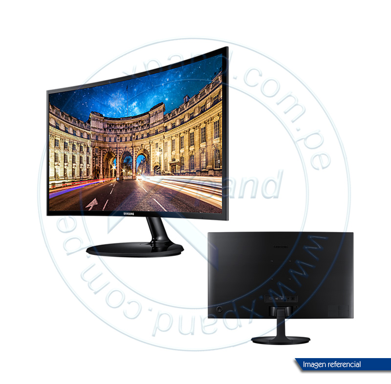 Imagen: Monitor Samsung LC24F390FHLXPE, 23.5" LED Curved, 1920x1080, HDMI/VGA.