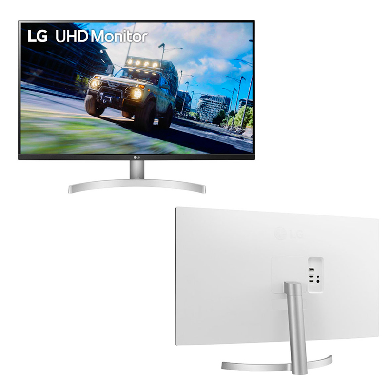 Imagen: Monitor LG 32UN500-W, LED 31.5" VA 3840 x 2160 (UHD), DP / HDMI x2