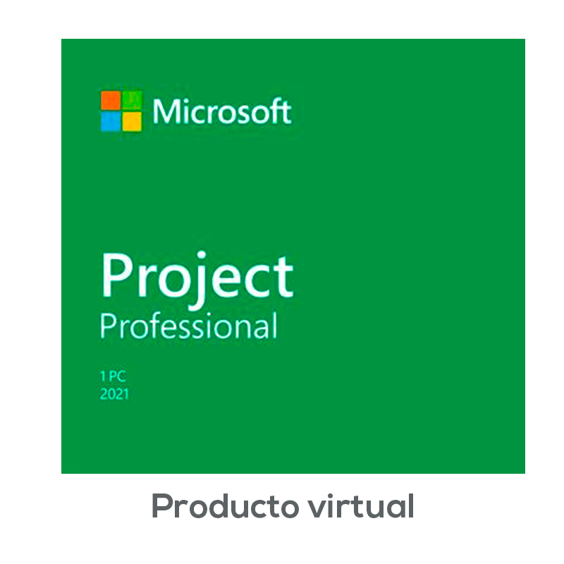 Imagen: Licenciamiento Virtual (ESD) Microsoft Project Pro 2021 WIN ALL LNG PK