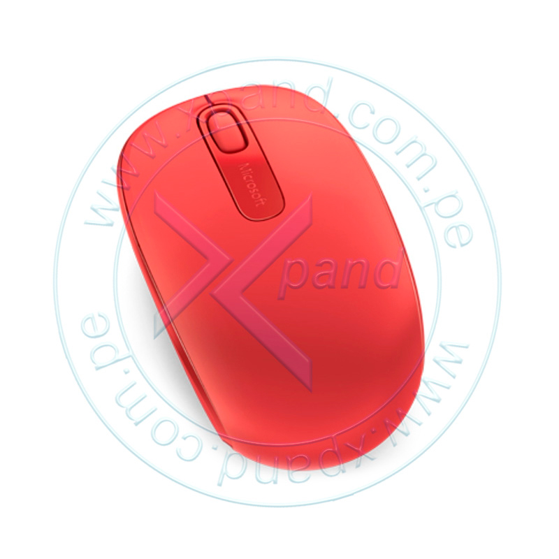 Imagen: MOUSE INALAMBRICO; MICROSOFT FPP; MS MSFT 1850 RED