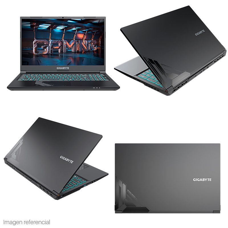 Imagen: Notebook Gigabyte G5 KF, 15.6" FHD, Core i5-12500H hasta 4.5GHz, 8GB DDR4-3200MHz