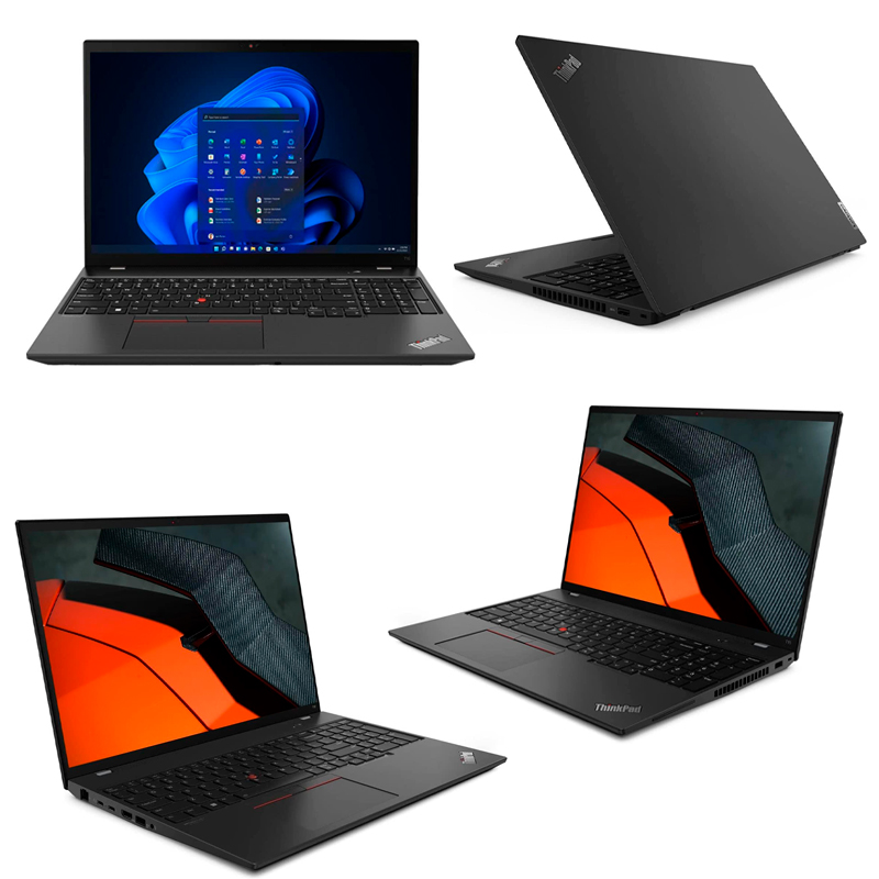 Imagen: Notebook Lenovo ThinkPad T16 Gen 2, 16" WUXGA IPS, Core i7-1355U 1.7/5.0GHz 16GB DDR5-5200