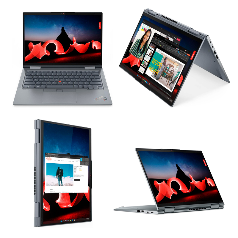Imagen: Notebook Lenovo ThinkPad X1 Yoga, 14" WUXGA IPS Core i7-1355U 1.7/5.0GHz 16GB LPDDR5-6400