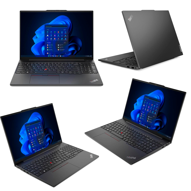 Imagen: Notebook Lenovo ThinkPad E16 Gen 1 16" WUXGA IPS, Core I5-1335U 1.3/4.6GHz, 16GB DDR4-3200