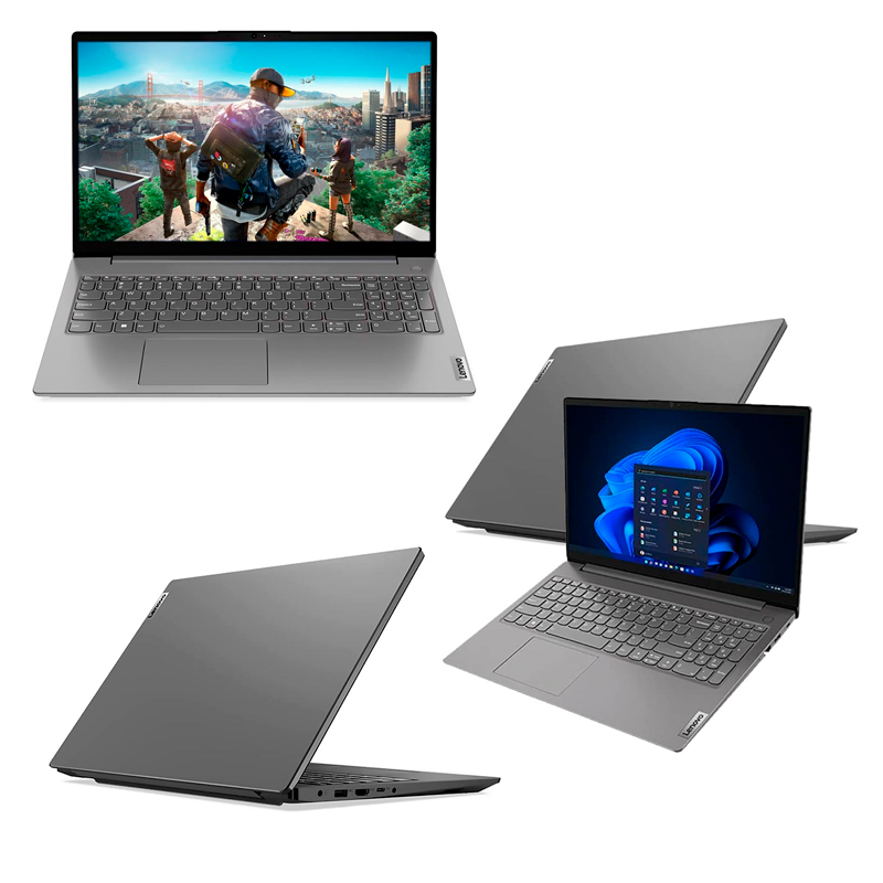 Imagen: Notebook Lenovo V15 G3 IAP 15.6" FHD TN, Core i3-1215U 1.2 / 4.4GHz, 8GB DDR4-3200MHz