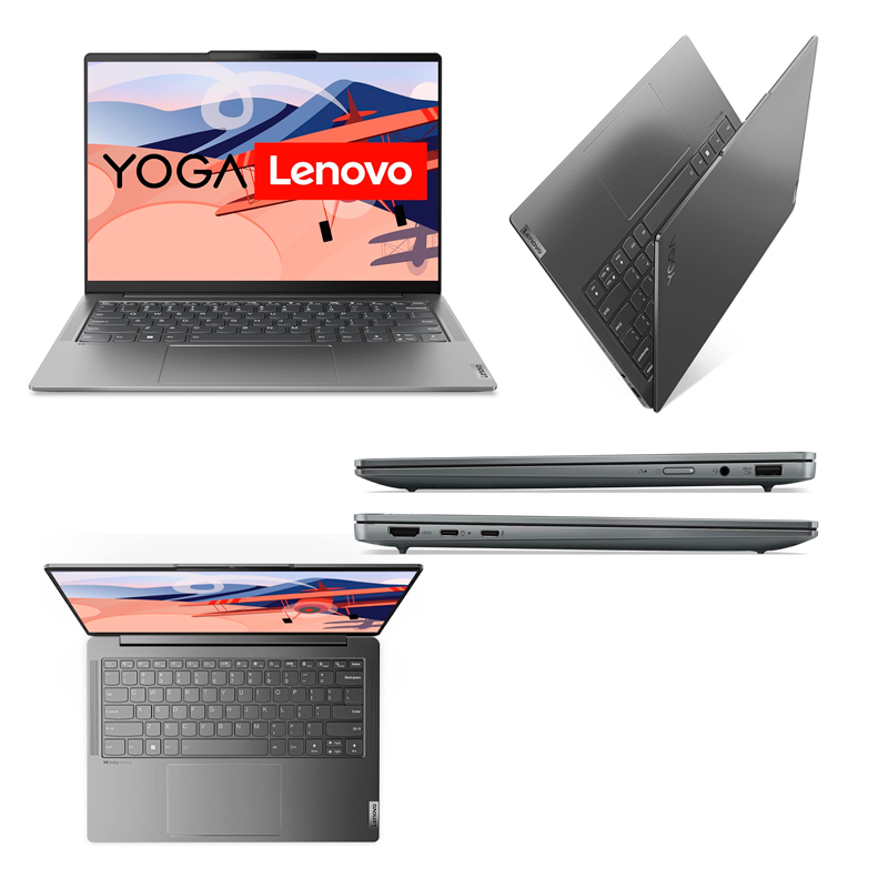 Imagen: Notebook Lenovo Yoga Slim 6, 14" WUXGA OLED AMD Ryzen 7840U 3.3/5.1GHz 16GB LPDDR5-6400MHz