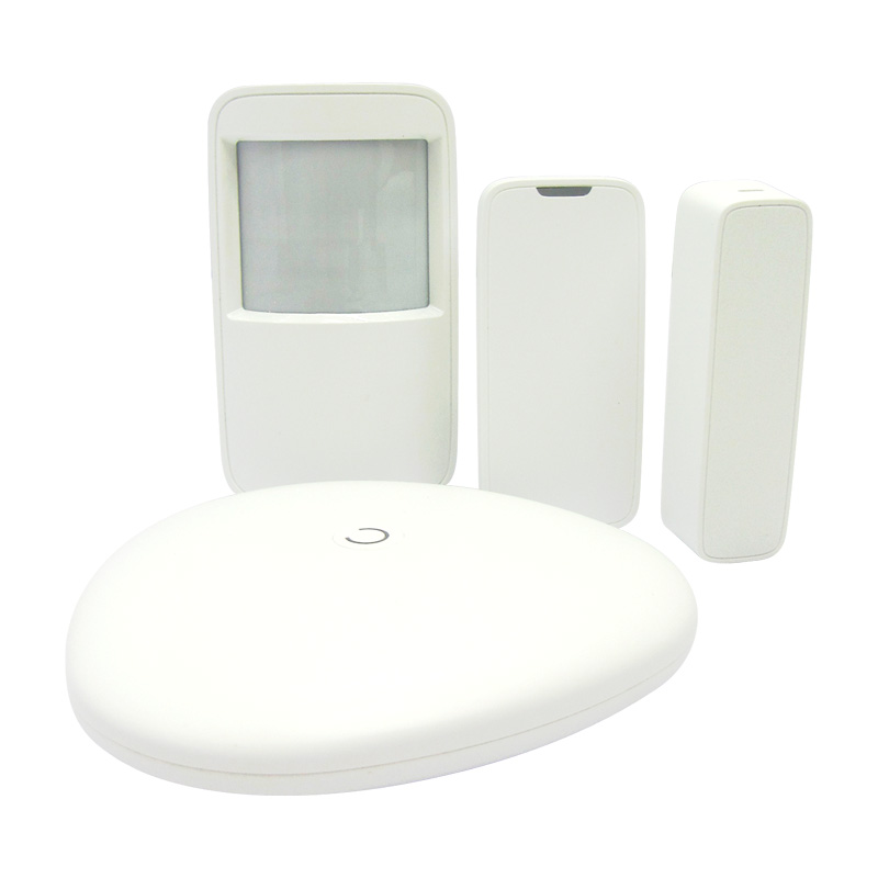 Imagen: Kit de alarma de seguridad Advance ART-ARC2000B-03, wifi, detector, control remoto.