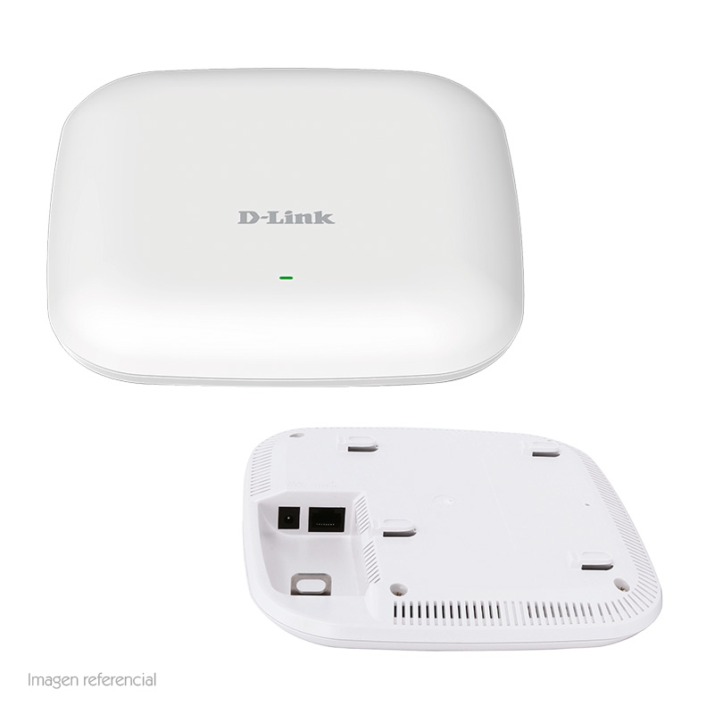 Imagen: Access Point D-Link AC1300, Dual Band 2.4 GHz / 5 GHz, 1300 Mbps, 802.11 1a/b/g/n/ac, PoE.
