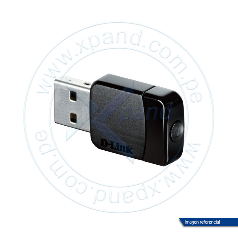 Imagen: Adaptador USB Wireless D-Link DWA-171, 2.4GHz / 5 GHz, 802.11ac/n/g.
