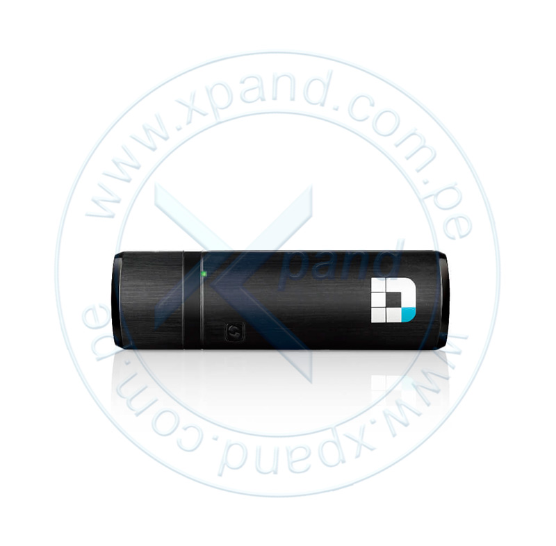 Imagen: Adaptador USB Wireless D-Link DWA-182, 2.4GHz / 5 GHz, 802.11ac/g/n.