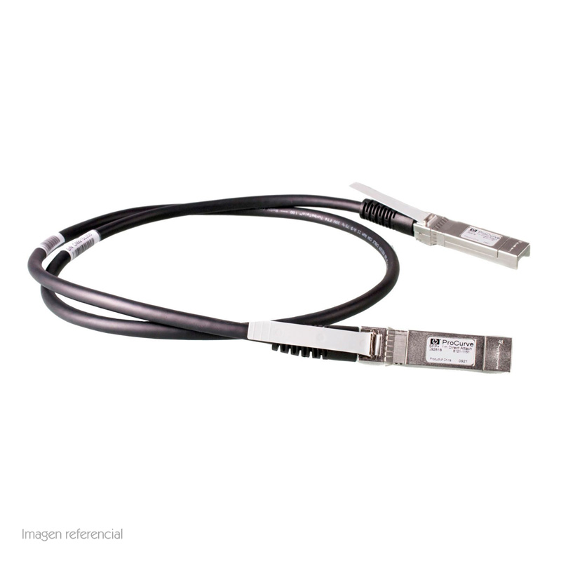 Imagen: Cable de cobre de conexin directa HPE Aruba 10G SFP+ a SFP+, 1MT.