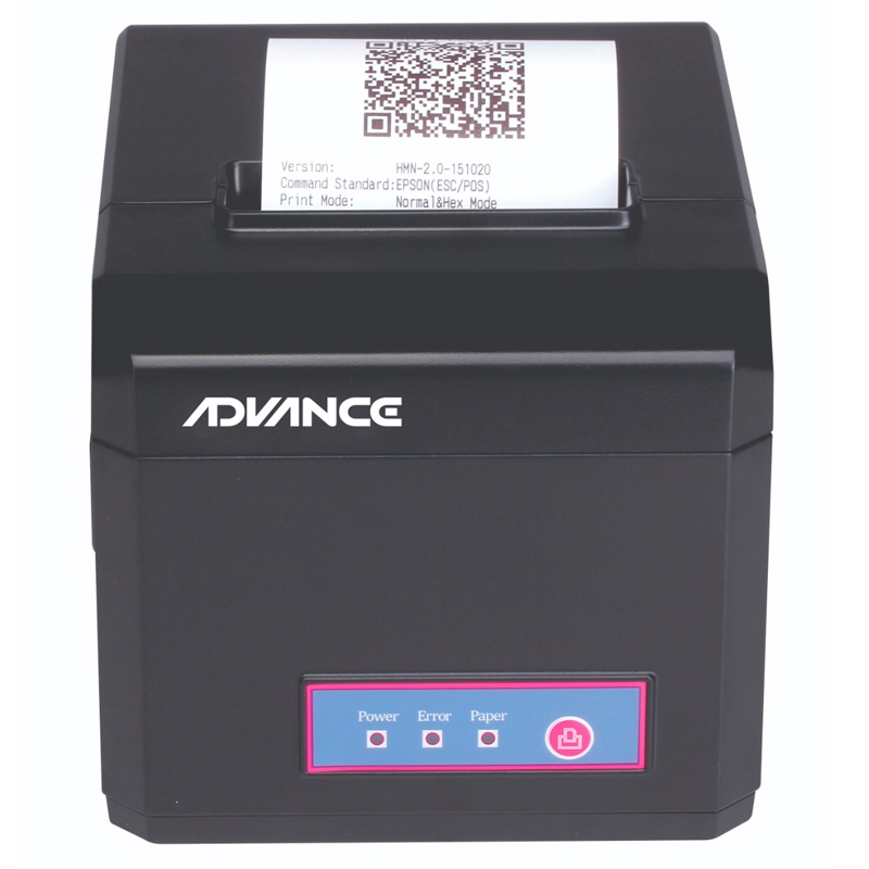 Imagen: Impresora termica Advance ADV-8010, velocidad de impresion 300 mm/seg ,USB+LAN