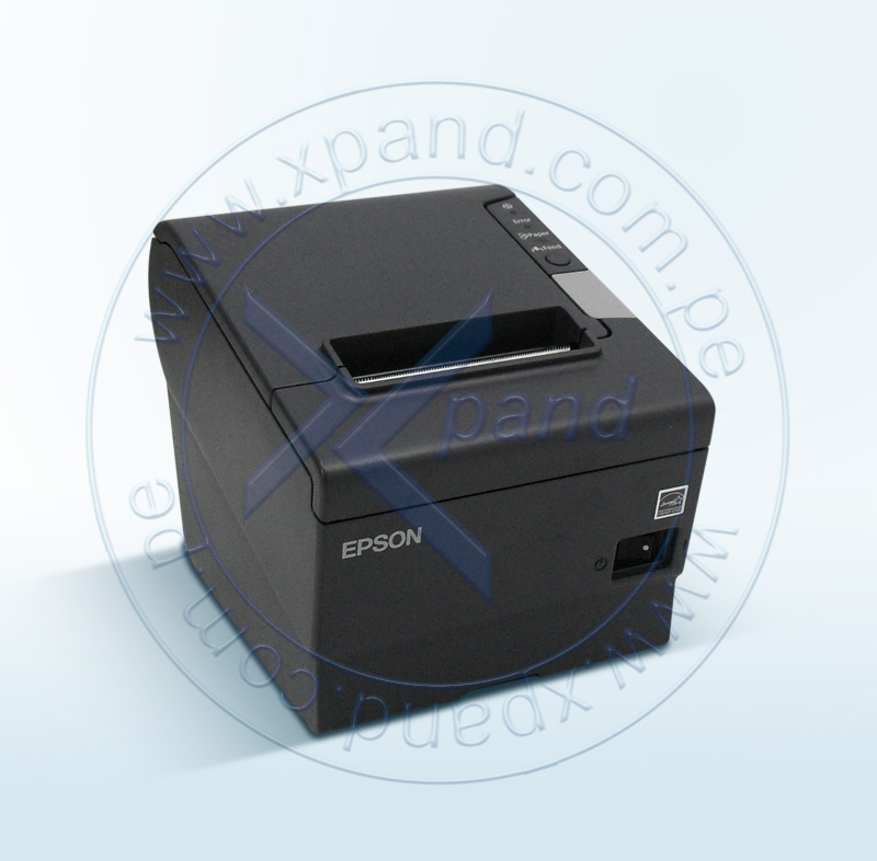 Imagen: Impresora termica Epson TM-T88V, velocidad de impresion 300 mm/seg, color negro.