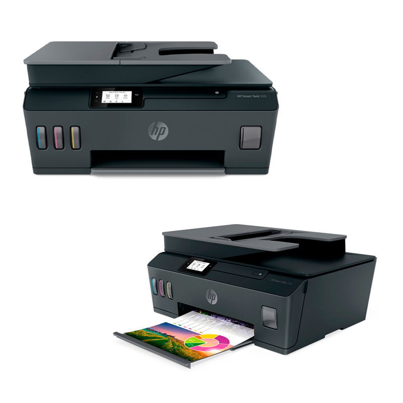 Imagen: Multifuncional de tinta HP Smart Tank 530, Impresin/Escaneo/Copia.