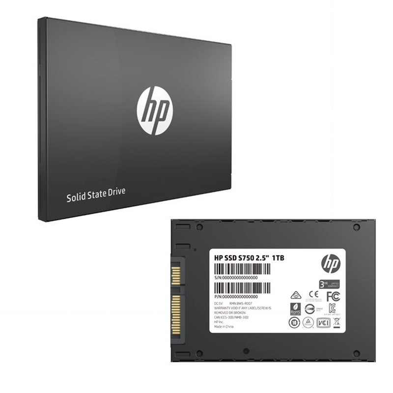Imagen: Unidad de Estado Solido HP S750, 1TB, SATA III 6.0 Gb/s, 2.5"