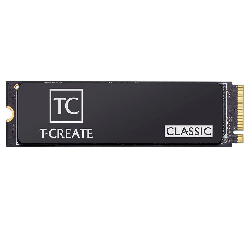 Imagen: Unidad en estado solido TEAMGROUP T-CREATE CLASSIC PCIe 4.0 DL, 2TB, DC +3.3V