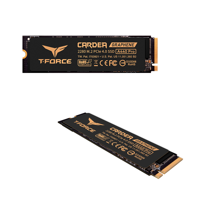 Imagen: Unidad de estado solido TEAMGROUP T-Force CARDEA A440 PRO 4TB M.2 2280 PCIe Gen4.0 x4 NVMe