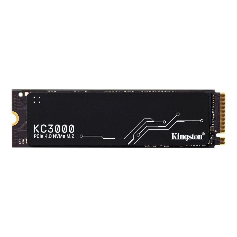 Imagen: Unidad en estado solido Kingston KC3000, 4096GB, M.2 2280 PCIe Gen 4.0 NVMe