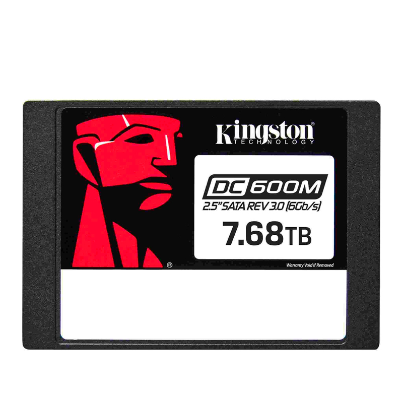 Imagen: Unidad en estado solido Kingston DC600M 7680GB, SATA Rev. 3.0 (6Gb/seg), 2.5"