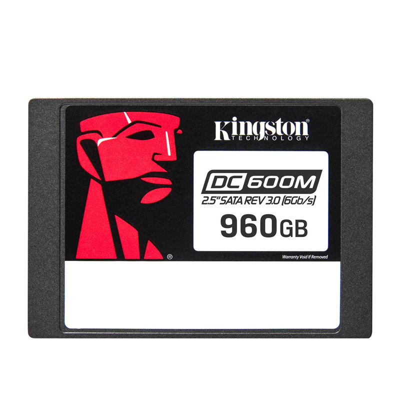 Imagen: Unidad en estado solido Kingston DC600M 960GB, SATA Rev. 3.0 (6Gb/seg), 2.5"