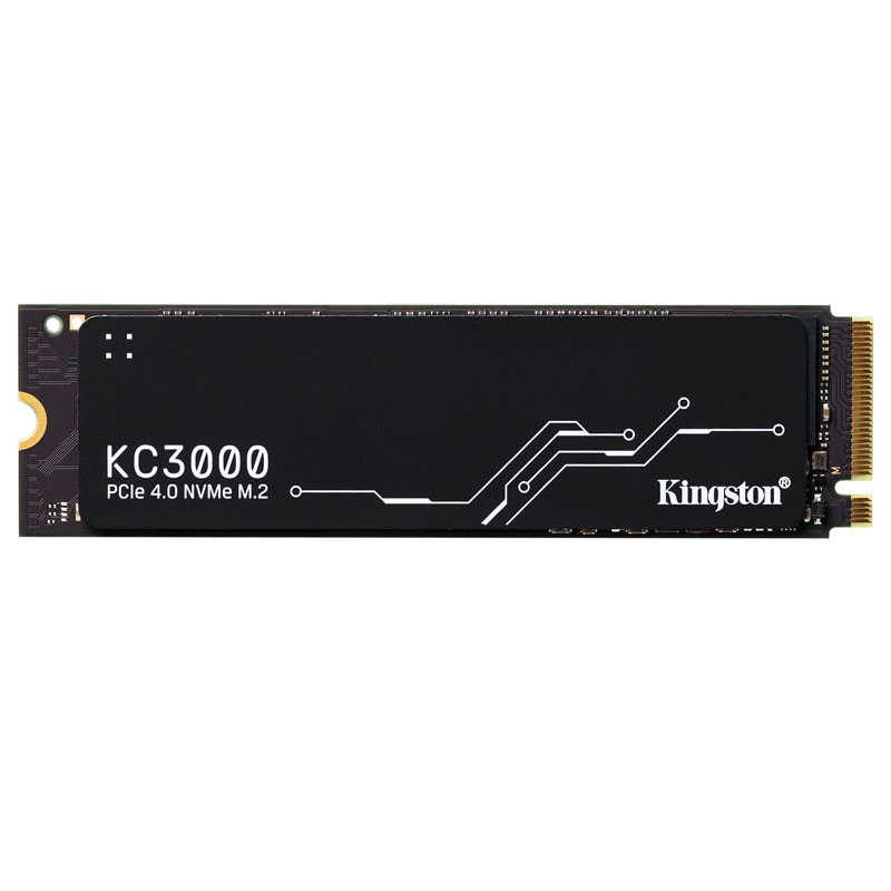 Imagen: Unidad en estado solido Kingston KC3000, 512GB, M.2 2280 PCIe Gen 4.0 NVMe