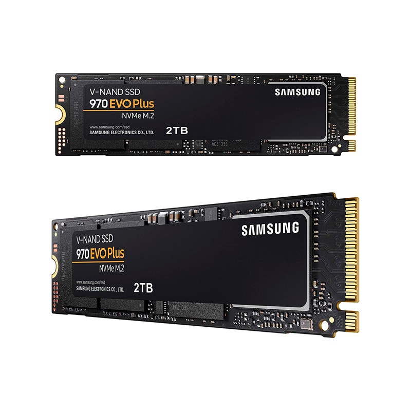 Imagen: Unidad de estado solido Samsung 970 EVO Plus, 2TB, M.2 (2280), PCIe Gen 3.0 x4, NVMe 1.3