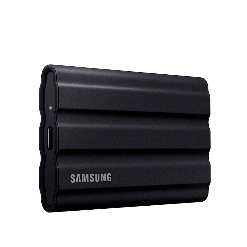 Imagen: Unidad de estado solido externo SSD T7 Shield USB 3.2 Gen 2 (10Gbps) 4TB, Portatil, Negro