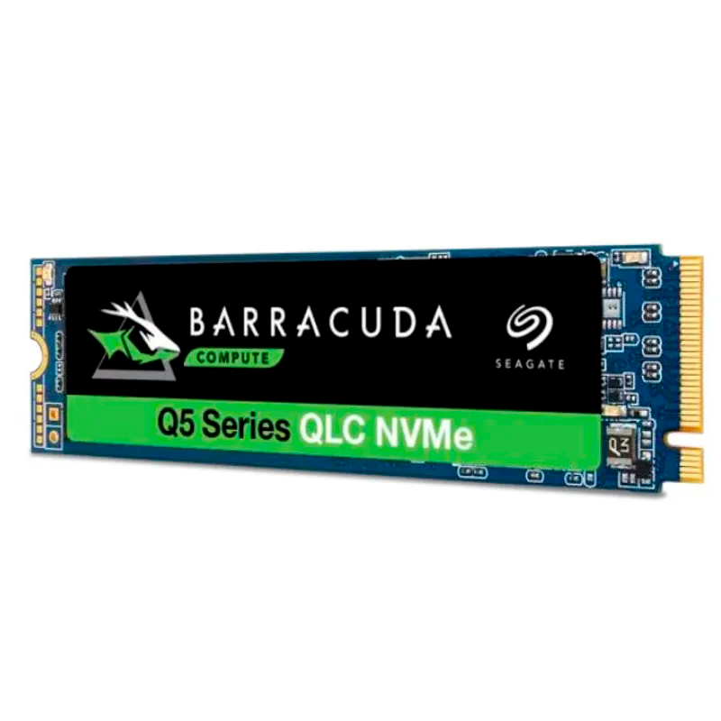 Imagen: Unidad en estado solido Seagate Barracuda Q5, 1TB, M.2 2280, PCIe Gen 3.0 x4, NVMe 1.3