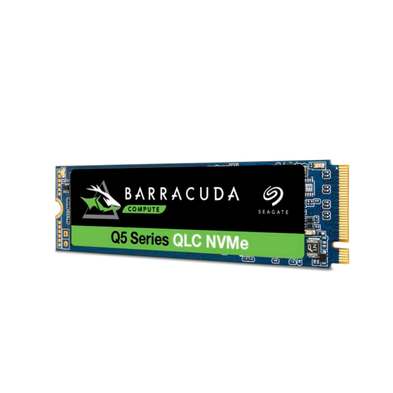 Imagen: Unidad en estado solido Seagate Barracuda Q5, 500GB, M.2 2280, PCIe Gen 3.0 x4, NVMe 1.3