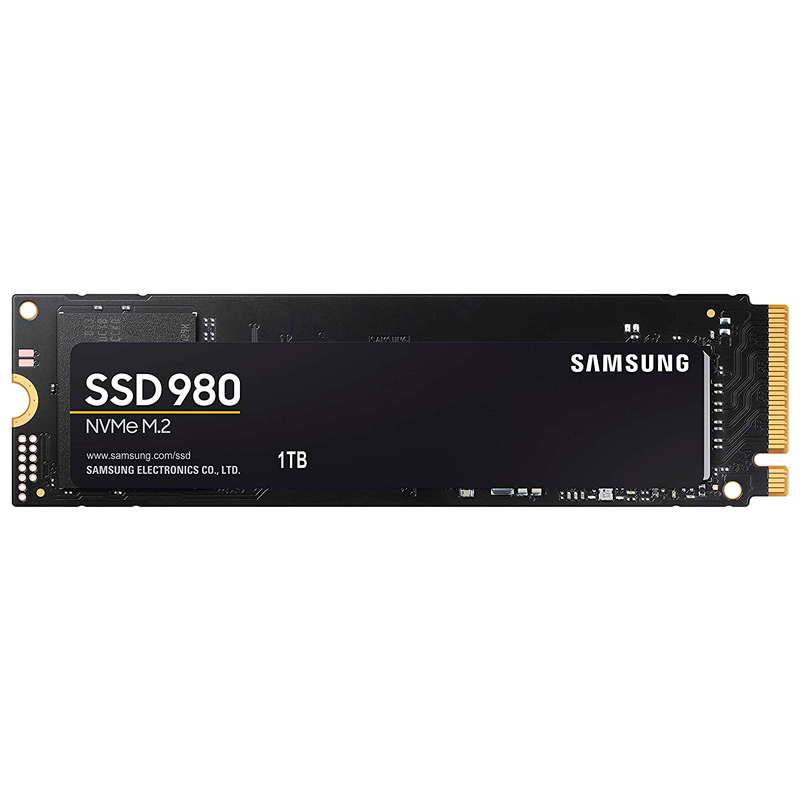 Imagen: Unidad en estado solido Samsung 980 1TB SSD M.2 2280, PCIe Gen 3.0 x4, NVMe 1.4