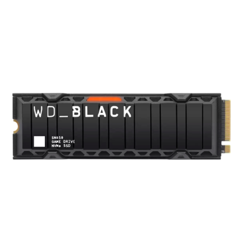 Imagen: Unidad en estado solido Western Digital WD Black SN850 NVMe 500GB, PCIe Gen4 x4, M.2 2280