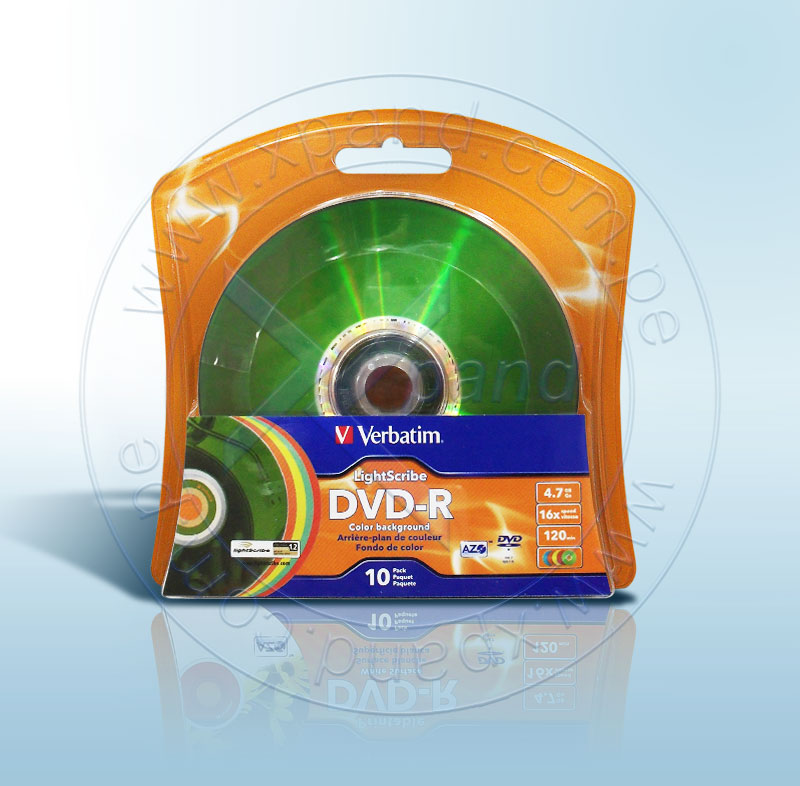 Imagen: SUMINIST P/BD/DVD/CD-ROM; VERBATIM AMERICAS LLC; LS DVD-R 16X COLOR BULK 10PK