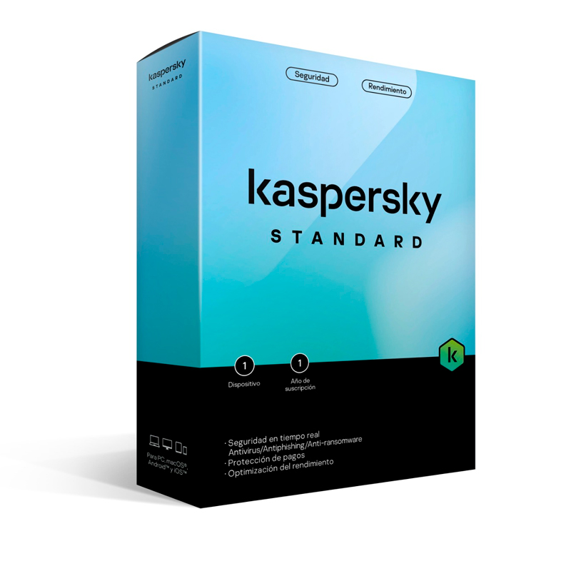 Imagen: Kaspersky Standard Edition, para un 1 dispositivo, Licencia de 1 ao
