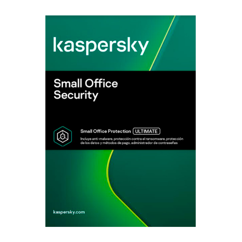 Imagen: Software Kaspersky Small Office Security, para 5 PCs+1 Serv, Lic 1 ao, Producto Virtual.