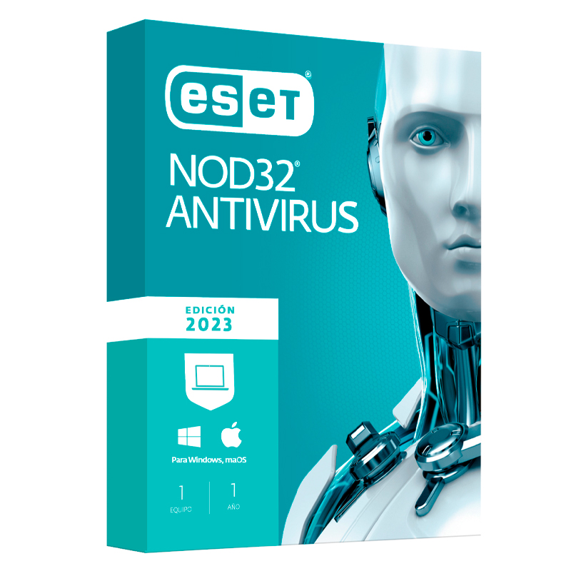 Imagen: Software Eset NOD32 Anti-Virus Edicion 2023 para 1 PC, Licencia 1 ao.
