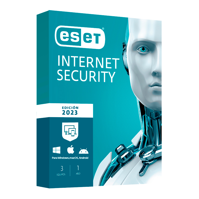 Imagen: Software Eset Internet Security Edicion 2023 para 3 PCs, Licencia 1 ao.