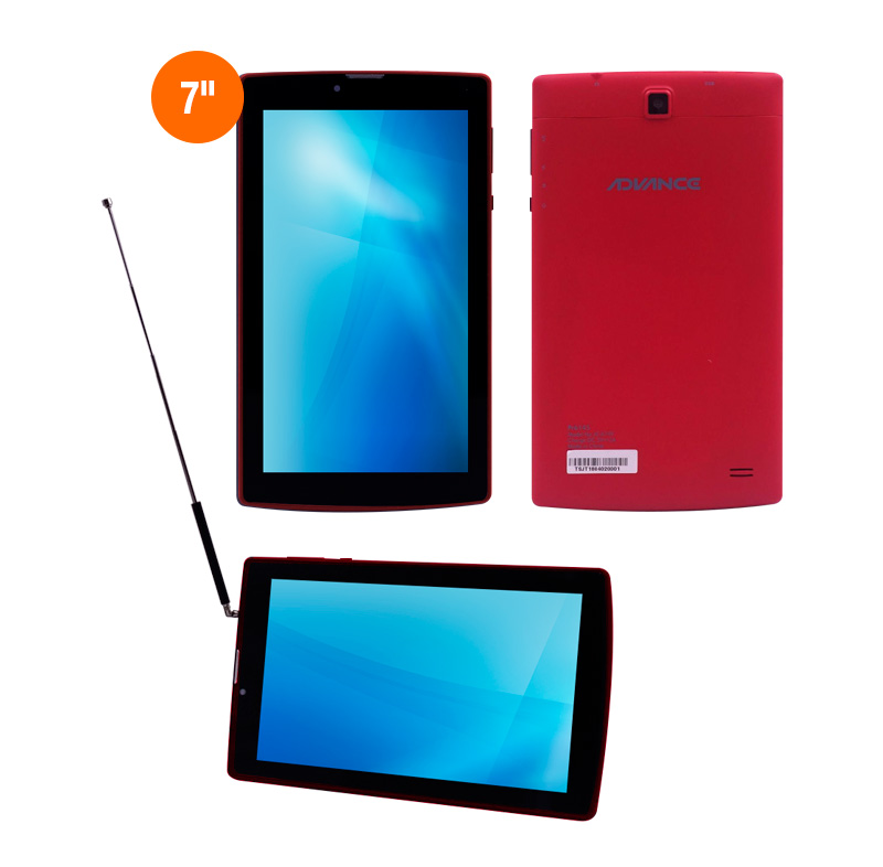 Imagen: Tablet Advance Prime PR6145, 7" 1024x600, Android 7.0, 3G, Dual SIM, 8GB, 1GB, DTV: ISDB-T